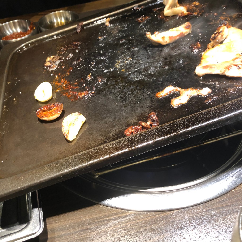 ユーザーが投稿した(ランチ)お肉系バイキの写真 - 実際訪問したユーザーが直接撮影して投稿した大久保韓国料理プングム フレッシュ店の写真