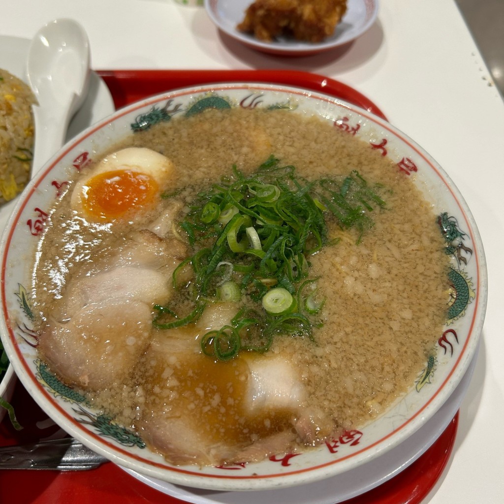 ユーザーが投稿した醤油味玉ラーメンの写真 - 実際訪問したユーザーが直接撮影して投稿した久世高田町ラーメン専門店ラーメン魁力屋 イオンモール京都桂川店の写真