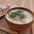 豆乳スープセット スープ(マイルド) - 実際訪問したユーザーが直接撮影して投稿した栄町カフェ十二庵キッチンの写真のメニュー情報