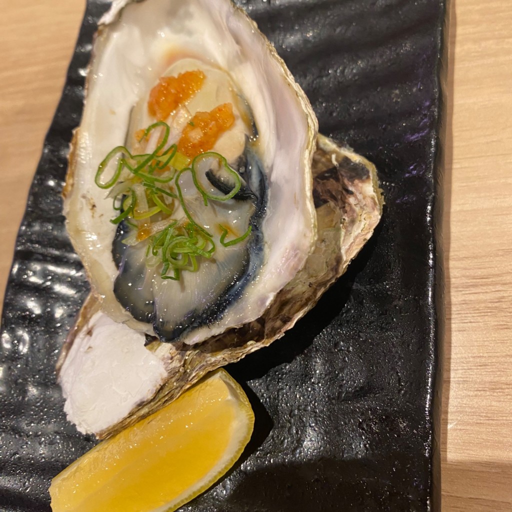 ユーザーが投稿した殻付き蒸し牡蠣の写真 - 実際訪問したユーザーが直接撮影して投稿した犬塚寿司千両 小山店の写真