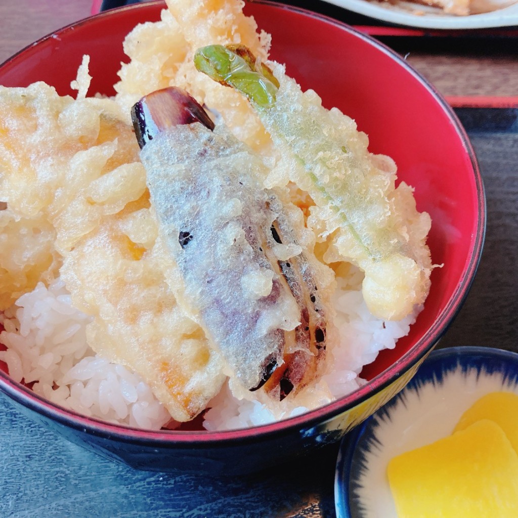 ユーザーが投稿した天丼 ランチの写真 - 実際訪問したユーザーが直接撮影して投稿した旭町一条定食屋和処つたもりの写真