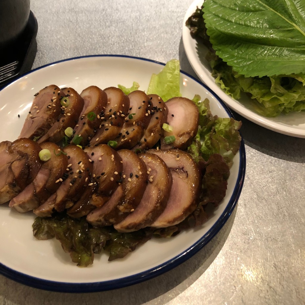 ぷーちきさんが投稿した大久保韓国料理のお店マポ豚足/マポトンソクの写真