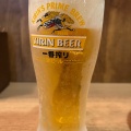 生ビール - 実際訪問したユーザーが直接撮影して投稿した丸の内居酒屋俺の串かつ黒田 甲府ココリ店の写真のメニュー情報