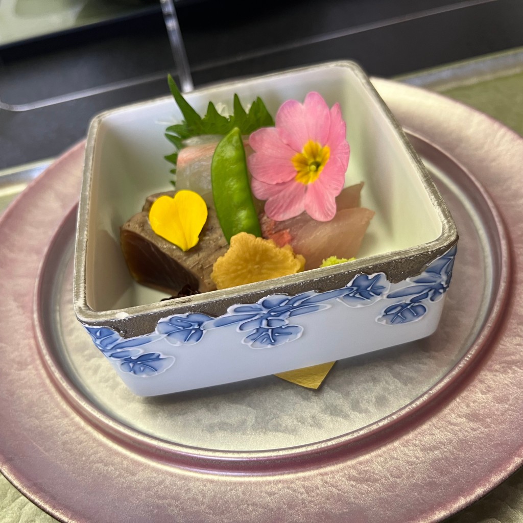 ユーザーが投稿した春夏秋冬会席の写真 - 実際訪問したユーザーが直接撮影して投稿した与次郎和食 / 日本料理日本料理 七彩の写真