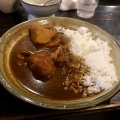 カレー - 実際訪問したユーザーが直接撮影して投稿した吉祥寺本町喫茶店茶房 武蔵野文庫の写真のメニュー情報