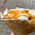 キャラメルクリーム - 実際訪問したユーザーが直接撮影して投稿した田町クレープCrepe de Girafe 高松店の写真のメニュー情報