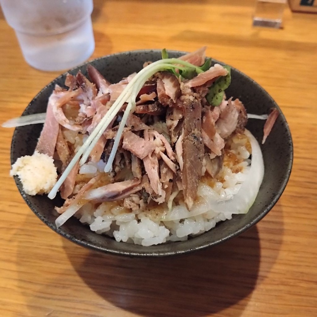 ユーザーが投稿したまかない丼の写真 - 実際訪問したユーザーが直接撮影して投稿した新松崎ラーメン / つけ麺SHINASOBA 颯々樹の写真