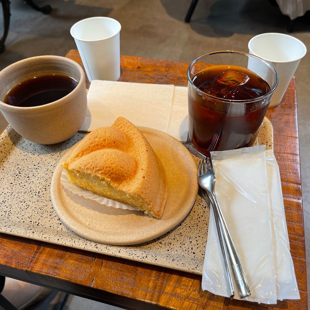 ユーザーが投稿したAlmondButterCakeの写真 - 実際訪問したユーザーが直接撮影して投稿した茶臼山町コーヒー専門店ヤードコーヒー&クラフトチョコレートの写真