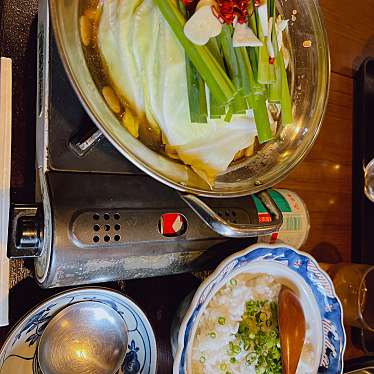 実際訪問したユーザーが直接撮影して投稿した日本橋茅場町もつ鍋もつ屋たらふく 日本橋本店の写真