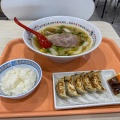 餃子セット (ライス) - 実際訪問したユーザーが直接撮影して投稿した曲川町ラーメン専門店どうとんぼり神座 イオンモール橿原店の写真のメニュー情報