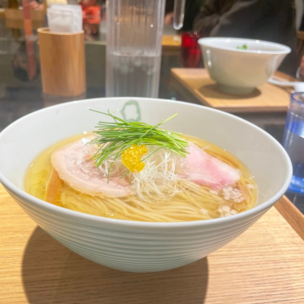 ユーザーが投稿した塩ラーメンの写真 - 実際訪問したユーザーが直接撮影して投稿した北一条西ラーメン専門店Japanese Ramen Noodle Lab Qの写真