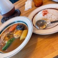 実際訪問したユーザーが直接撮影して投稿した稲穂三条スープカレースープカレーやまやまやの写真