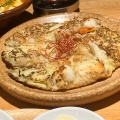 海鮮チヂミ - 実際訪問したユーザーが直接撮影して投稿した阿知韓国料理韓国料理専門店 シクタンの写真のメニュー情報