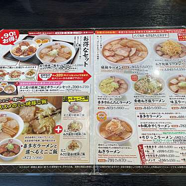 マイケルベーコン・ありがとうございましたさんが投稿した加倉ラーメン専門店のお店喜多方ラーメン 岩槻店/アイヅキタカタラーメン イワツキテンの写真