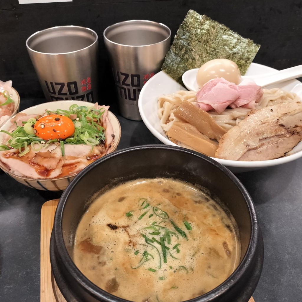 ユーザーが投稿した特製こっさり魚介豚骨つけ麺の写真 - 実際訪問したユーザーが直接撮影して投稿した大須ラーメン専門店Noodle Atelier 有象無象の写真