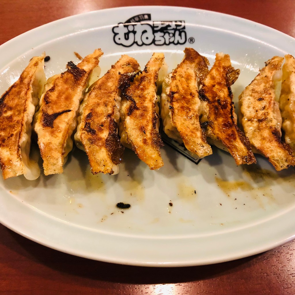 ユーザーが投稿した餃子の写真 - 実際訪問したユーザーが直接撮影して投稿した福寿町浅平ラーメン / つけ麺ラーメンむねちゃんの写真