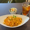 トマトクリームパスタ - 実際訪問したユーザーが直接撮影して投稿した御影本町カフェHIKARI cafeの写真のメニュー情報