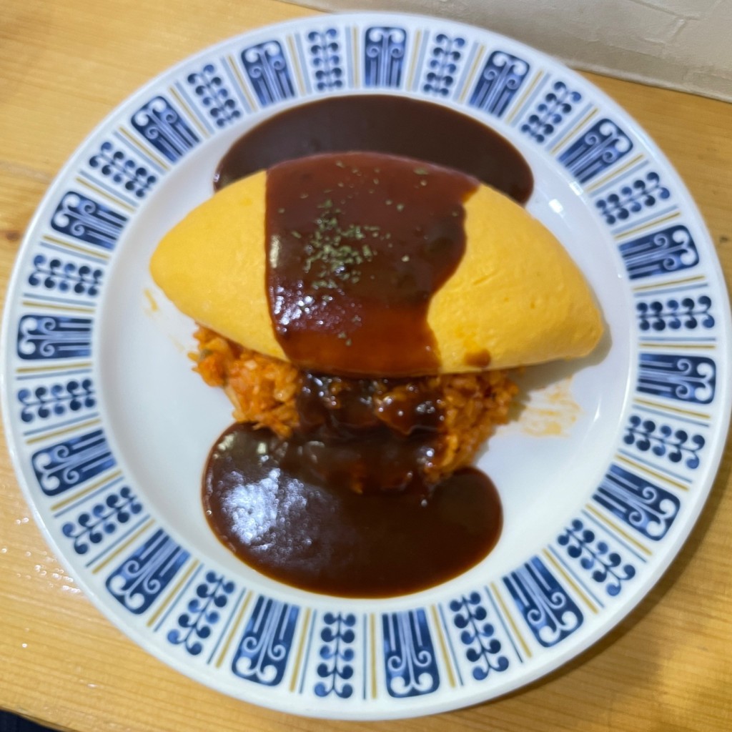 ユーザーが投稿したオムライスランチの写真 - 実際訪問したユーザーが直接撮影して投稿した永山洋食マルチューの写真
