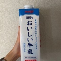 明治乳業おいしい牛乳 - 実際訪問したユーザーが直接撮影して投稿した西条町御薗宇ベーカリーラ プリムール 鮮Doエブリイ西条御薗宇店の写真のメニュー情報