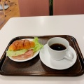 生ハムサンド - 実際訪問したユーザーが直接撮影して投稿した西ノ京東中合町喫茶店喫茶ほっとはあとの写真のメニュー情報
