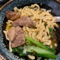 牛肉麺 - 実際訪問したユーザーが直接撮影して投稿した上呉服町台湾料理サイコウッスの写真のメニュー情報