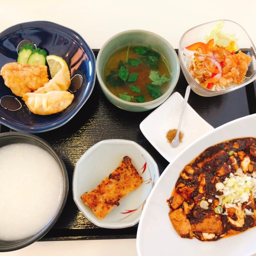 ユーザーが投稿したランチ『麻婆豆腐』の写真 - 実際訪問したユーザーが直接撮影して投稿した北島中華料理中華ダイニング 華火の写真