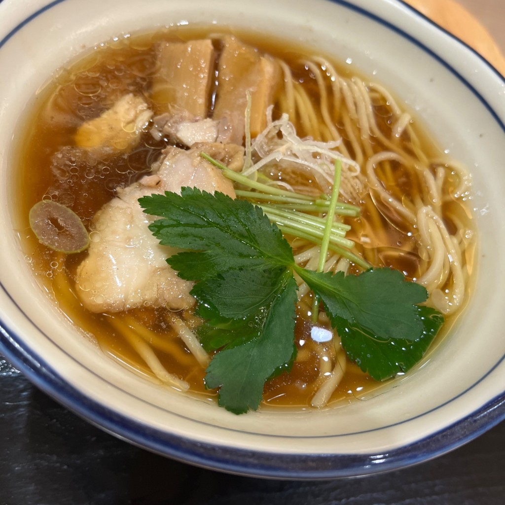 ユーザーが投稿した醤油ラーメンの写真 - 実際訪問したユーザーが直接撮影して投稿したラーメン / つけ麺三ツ矢堂製麺 溝の口ノクティ店の写真