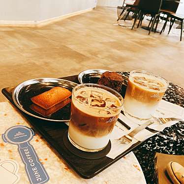 実際訪問したユーザーが直接撮影して投稿した浜町カフェジュンコーヒー ハマノマチの写真