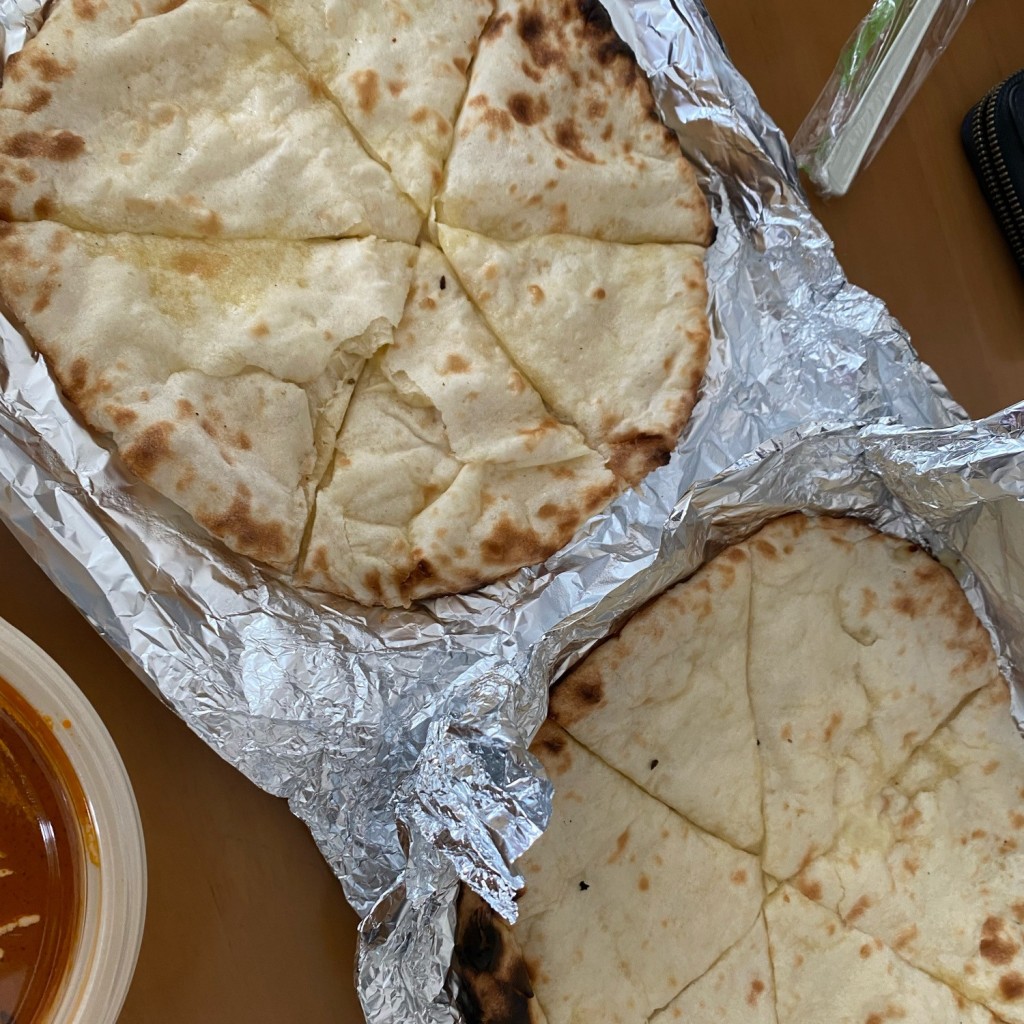 ユーザーが投稿したチーズナンの写真 - 実際訪問したユーザーが直接撮影して投稿した北二十三条東インド料理UMED RASOI 元町店の写真