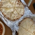 チーズナン - 実際訪問したユーザーが直接撮影して投稿した北二十三条東インド料理UMED RASOI 元町店の写真のメニュー情報