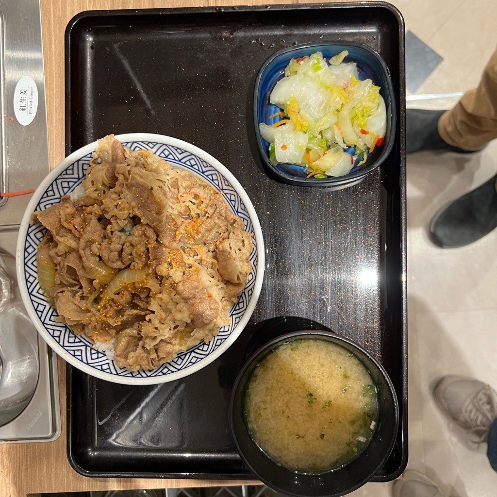 ユーザーが投稿した牛丼の写真 - 実際訪問したユーザーが直接撮影して投稿した段原日出牛丼吉野家 広島段原店の写真