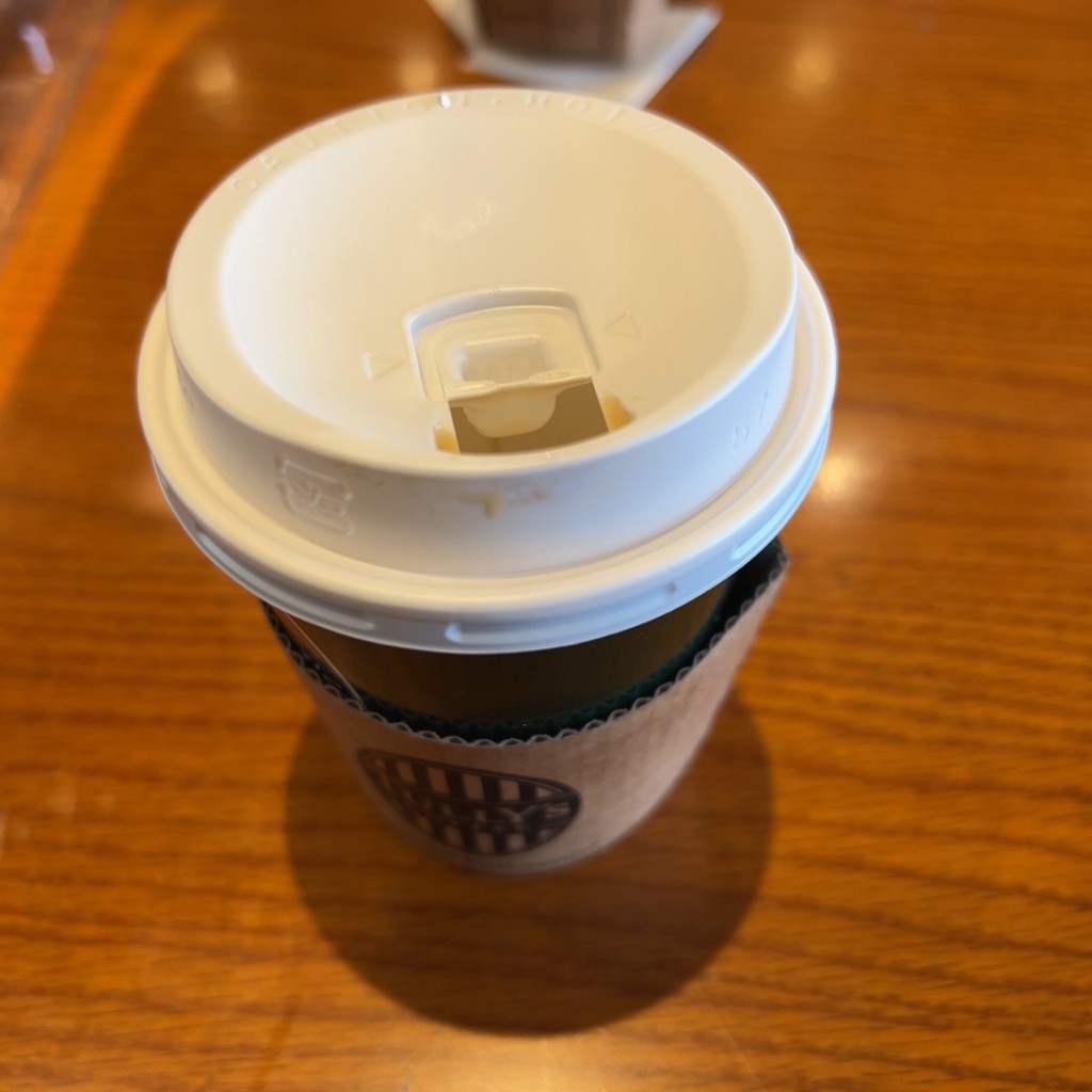 ユーザーが投稿したコーヒー カフェオレモナーレの写真 - 実際訪問したユーザーが直接撮影して投稿した稲毛東カフェタリーズコーヒー ペリエ稲毛コムスクエア店の写真