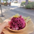 モンブランだんご濃紫 (芋) - 実際訪問したユーザーが直接撮影して投稿した本町スイーツ栗りん 彦根店の写真のメニュー情報