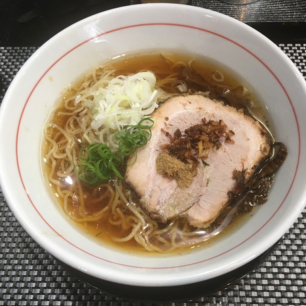 ユーザーが投稿した醤油ラーメンの写真 - 実際訪問したユーザーが直接撮影して投稿した谷中ラーメン専門店麺屋 義の写真