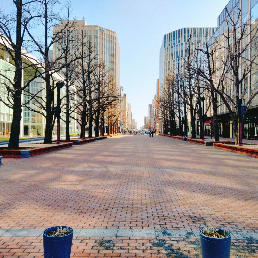 実際訪問したユーザーが直接撮影して投稿した北三条西広場札幌市北3条広場の写真