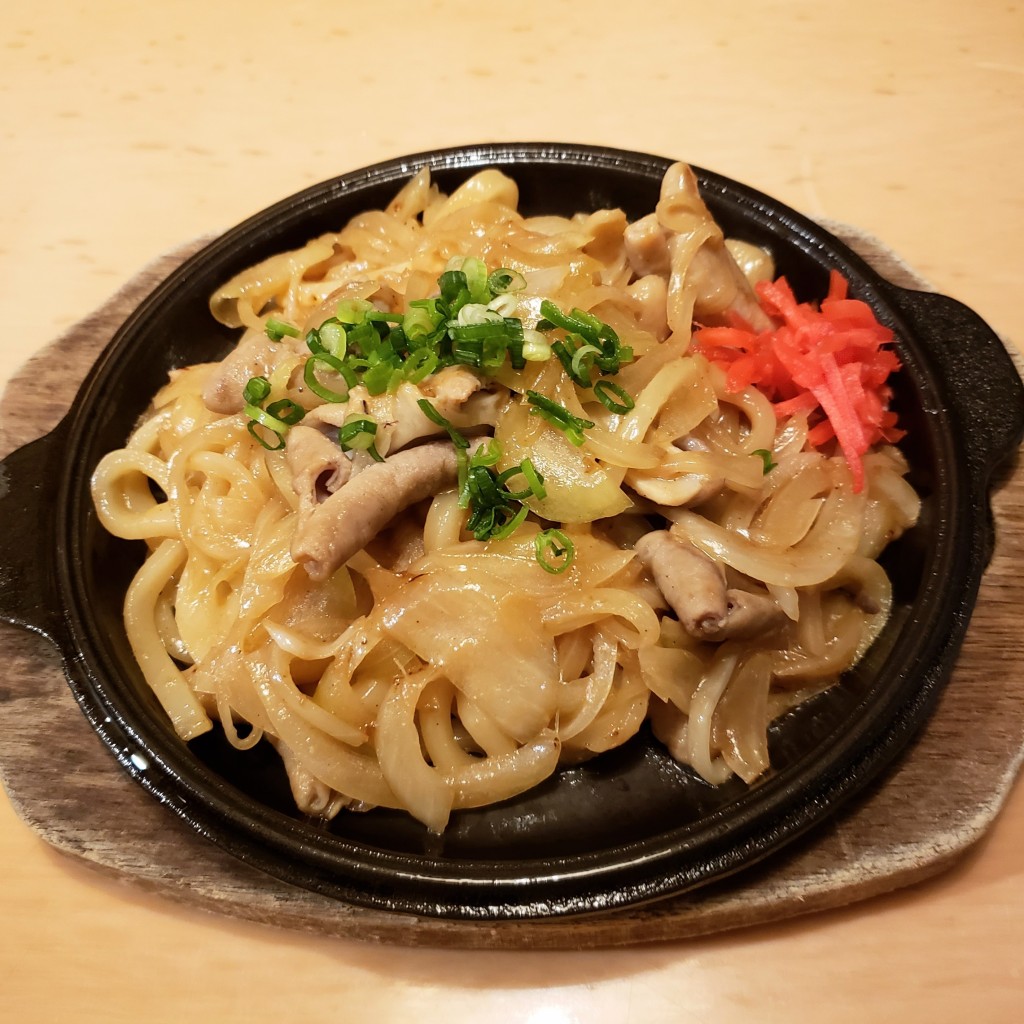 ユーザーが投稿した岡山ホルモンうどんの写真 - 実際訪問したユーザーが直接撮影して投稿した須頃定食屋二半亭の写真