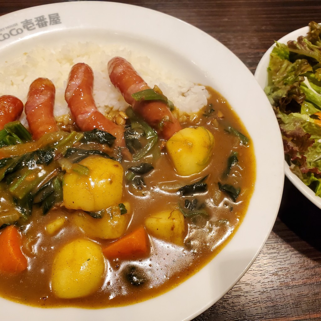 実際訪問したユーザーが直接撮影して投稿した境南町カレーカレーハウスCoCo壱番屋 西武武蔵境駅店の写真