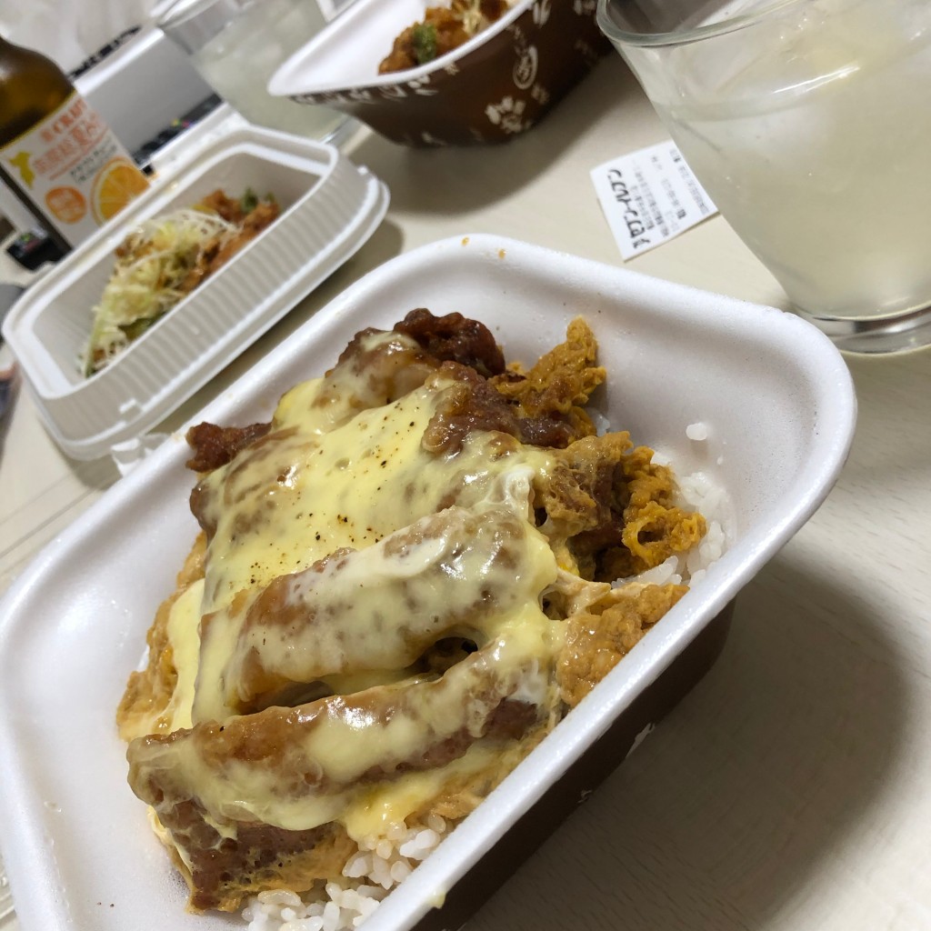 ユーザーが投稿したチーズからたま丼(大判)の写真 - 実際訪問したユーザーが直接撮影して投稿した日吉本町からあげからやま 日吉店の写真