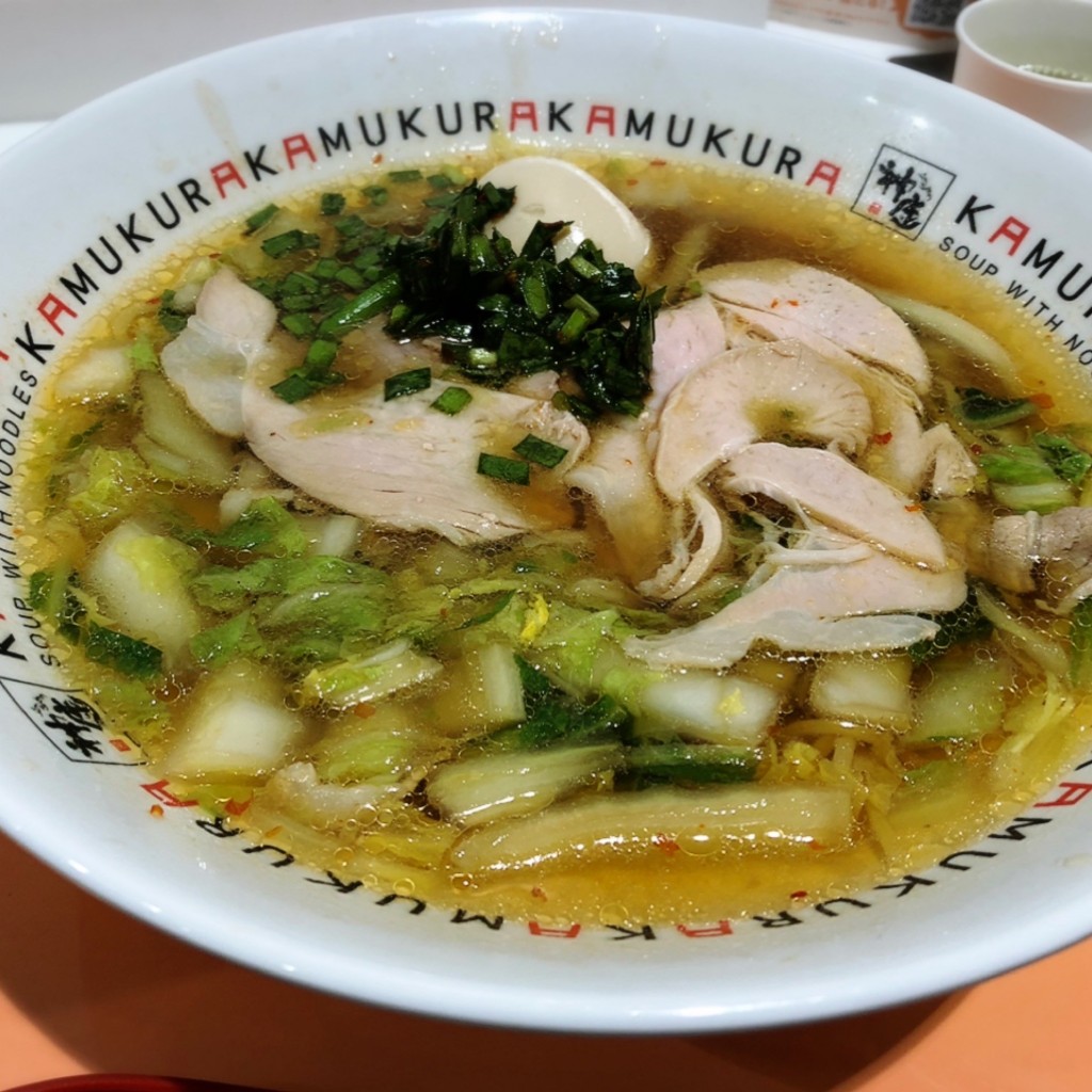 ユーザーが投稿した煮玉子ラーメンの写真 - 実際訪問したユーザーが直接撮影して投稿した玉瀬ラーメン専門店どうとんぼり神座 宝塚北SA店の写真