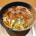 肉うどん - 実際訪問したユーザーが直接撮影して投稿した浅地フードコート小矢部川サービスエリア フードコート(上り線)の写真のメニュー情報