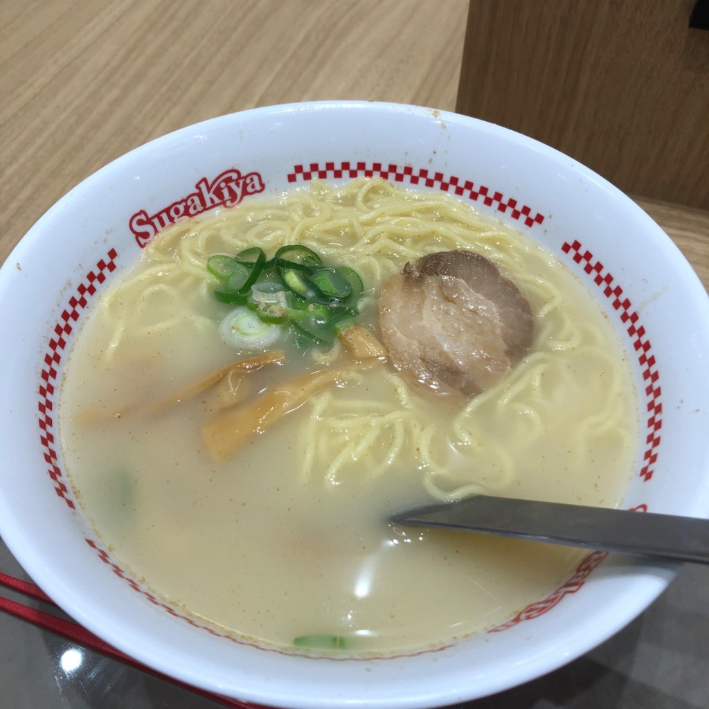 ユーザーが投稿したラーメンの写真 - 実際訪問したユーザーが直接撮影して投稿した新堂ラーメン専門店スガキヤ イオンタウン松原店の写真