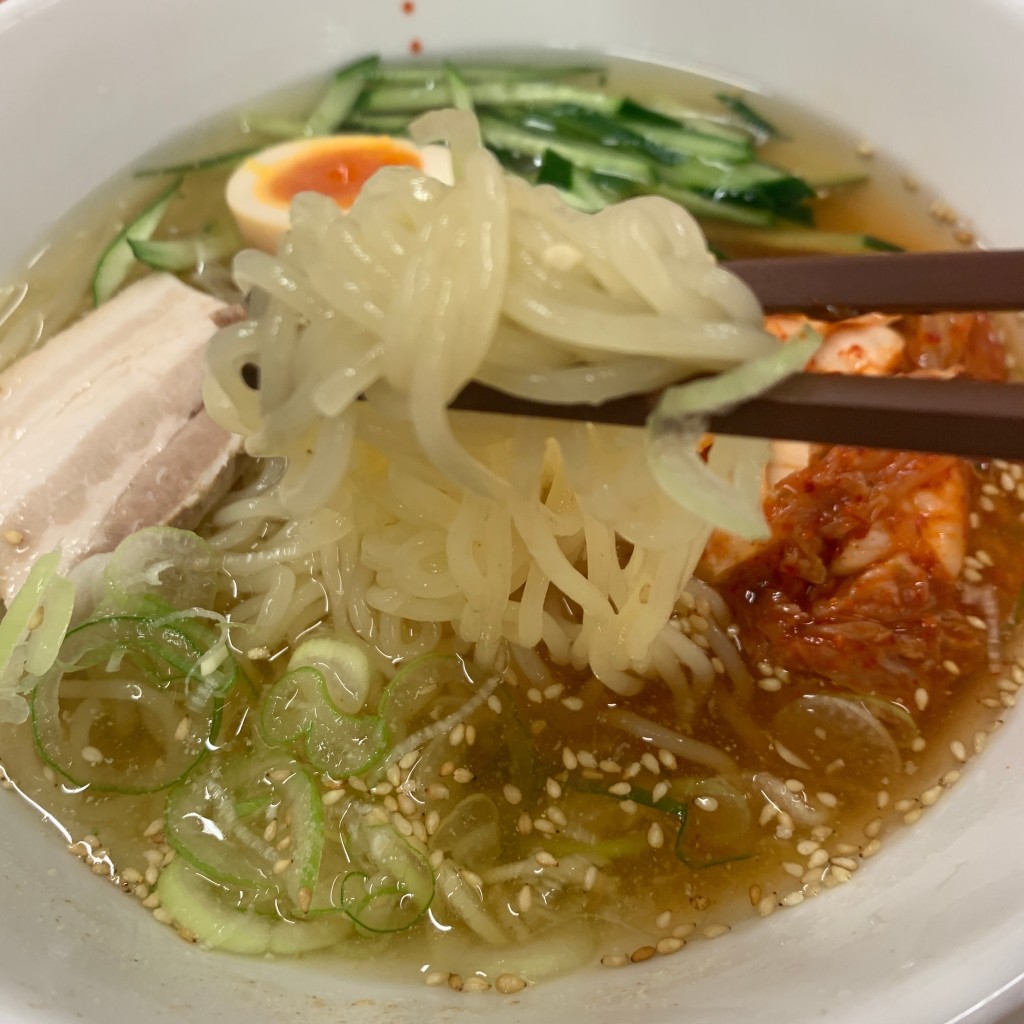 ユーザーが投稿した冷麺の写真 - 実際訪問したユーザーが直接撮影して投稿した日本橋馬喰町中華料理日高屋 馬喰町西口店の写真