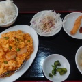 エビチリ玉子 - 実際訪問したユーザーが直接撮影して投稿した中央林間台湾料理台湾料理 祥瑞の写真のメニュー情報