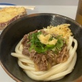 肉ぶっかけ - 実際訪問したユーザーが直接撮影して投稿した山田上うどん岡製麺所の写真のメニュー情報