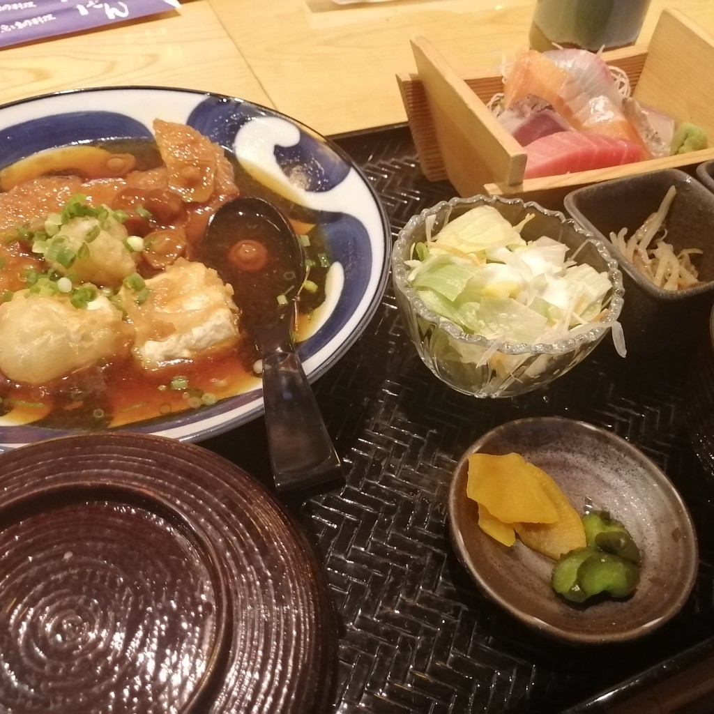 ユーザーが投稿したレディース御膳の写真 - 実際訪問したユーザーが直接撮影して投稿した芝魚介 / 海鮮料理魚と創作料理 だん 三田店の写真