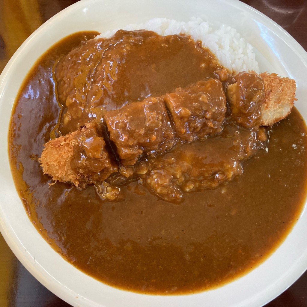 ユーザーが投稿したヒレカツカレーの写真 - 実際訪問したユーザーが直接撮影して投稿した逆井カレーカリームの写真