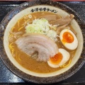 実際訪問したユーザーが直接撮影して投稿した下伏間江ラーメン / つけ麺金澤味噌ラーメン 神仙 イオンモール高岡店の写真