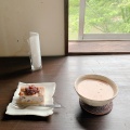 あずき豆乳ケーキ - 実際訪問したユーザーが直接撮影して投稿した東栄町カフェ花蓮の写真のメニュー情報