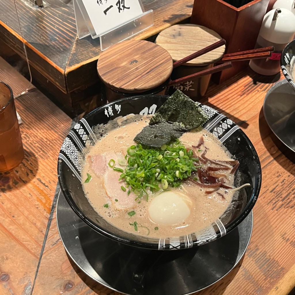 豆乳りーなさんが投稿した博多駅東ラーメン専門店のお店博多一双 博多駅東本店/ハカタイッソウ ハカタエキヒガシホンテンの写真