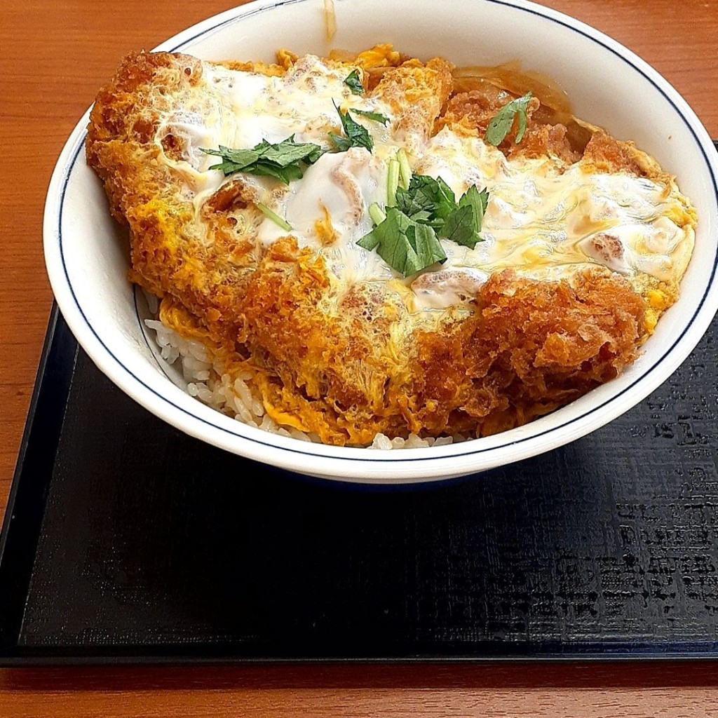 ユーザーが投稿したカツ丼(竹)の写真 - 実際訪問したユーザーが直接撮影して投稿した増田とんかつかつや 名取店の写真